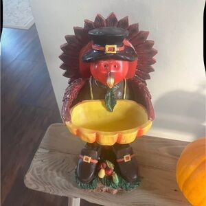 Festive Turkey Candy Dish